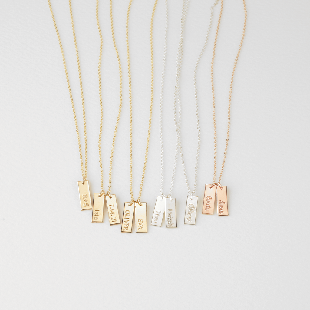 ZAIA TAG NECKLACE