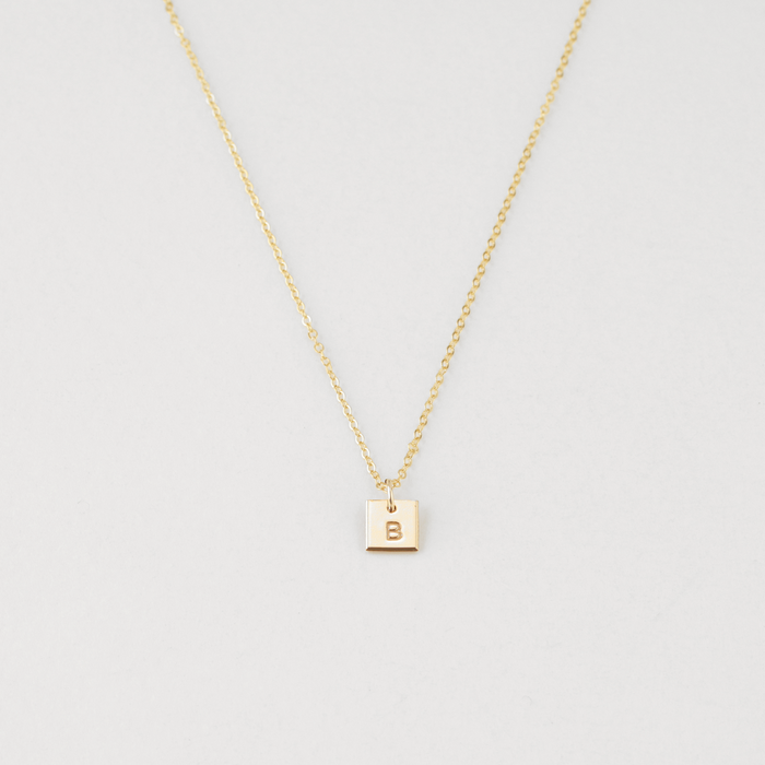 Alma Tag Necklace
