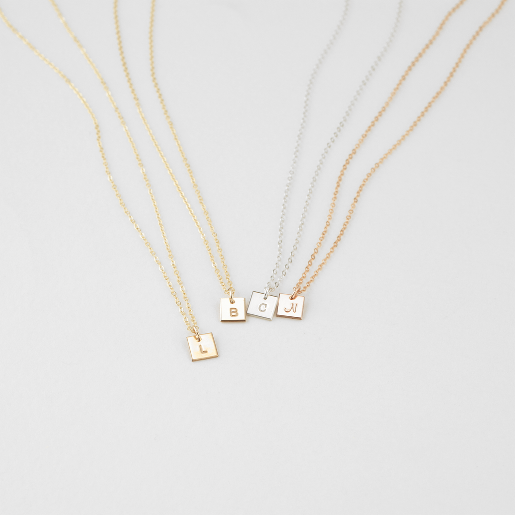 Alma Tag Necklace