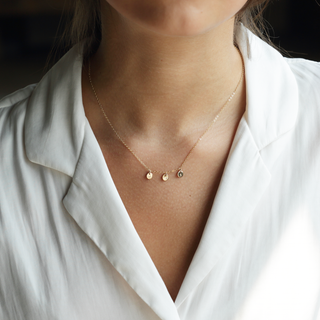 Elisa Disc Necklace