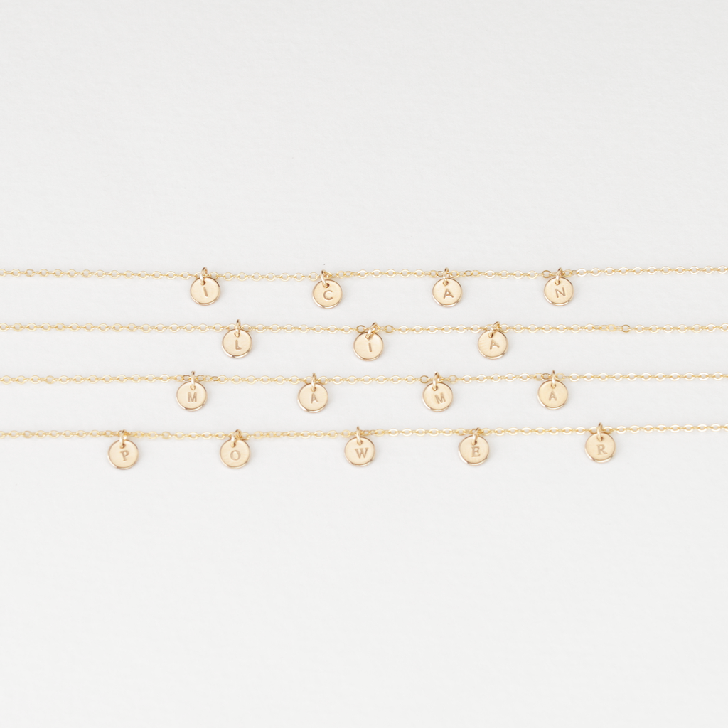 Elisa Disc Necklace