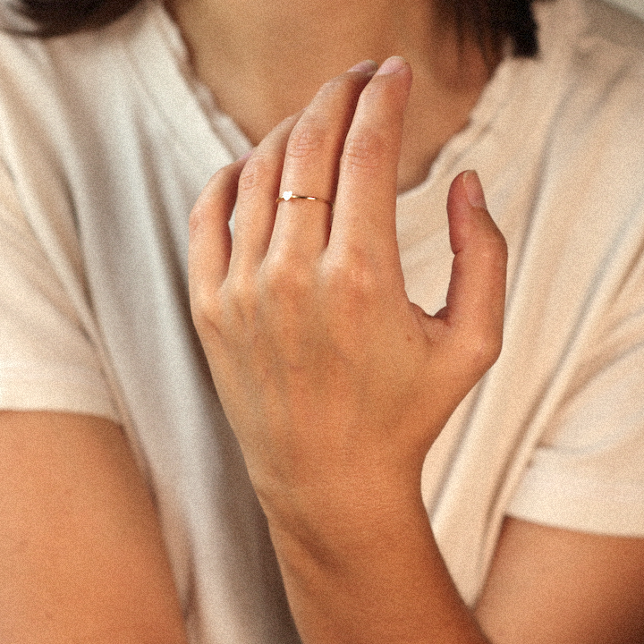 Heart of Gold Ring