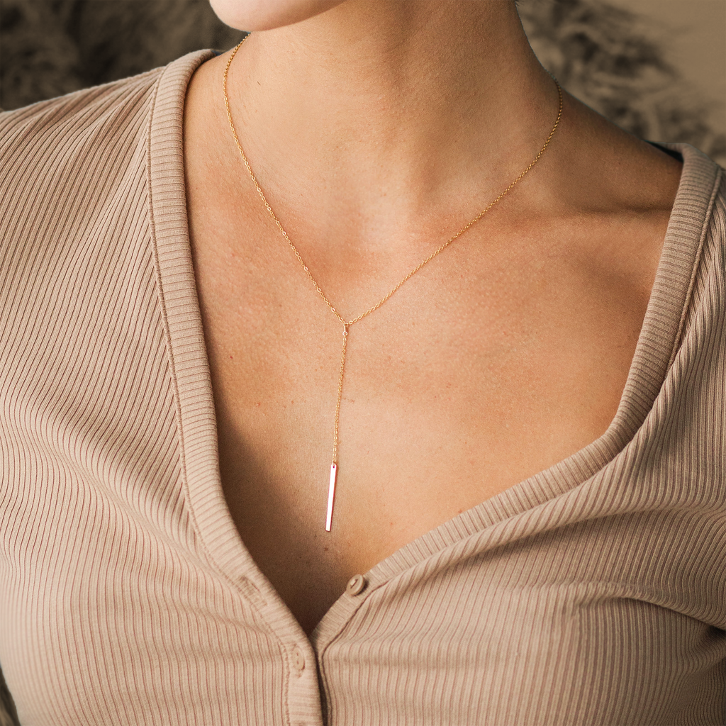 Lariat bar necklace outlet