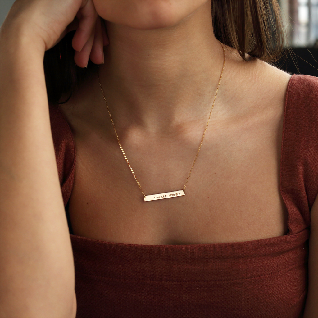 You Are My... Bar Necklace