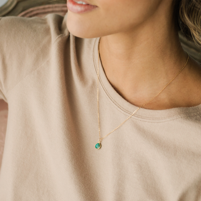 Turquoise Drop Necklace