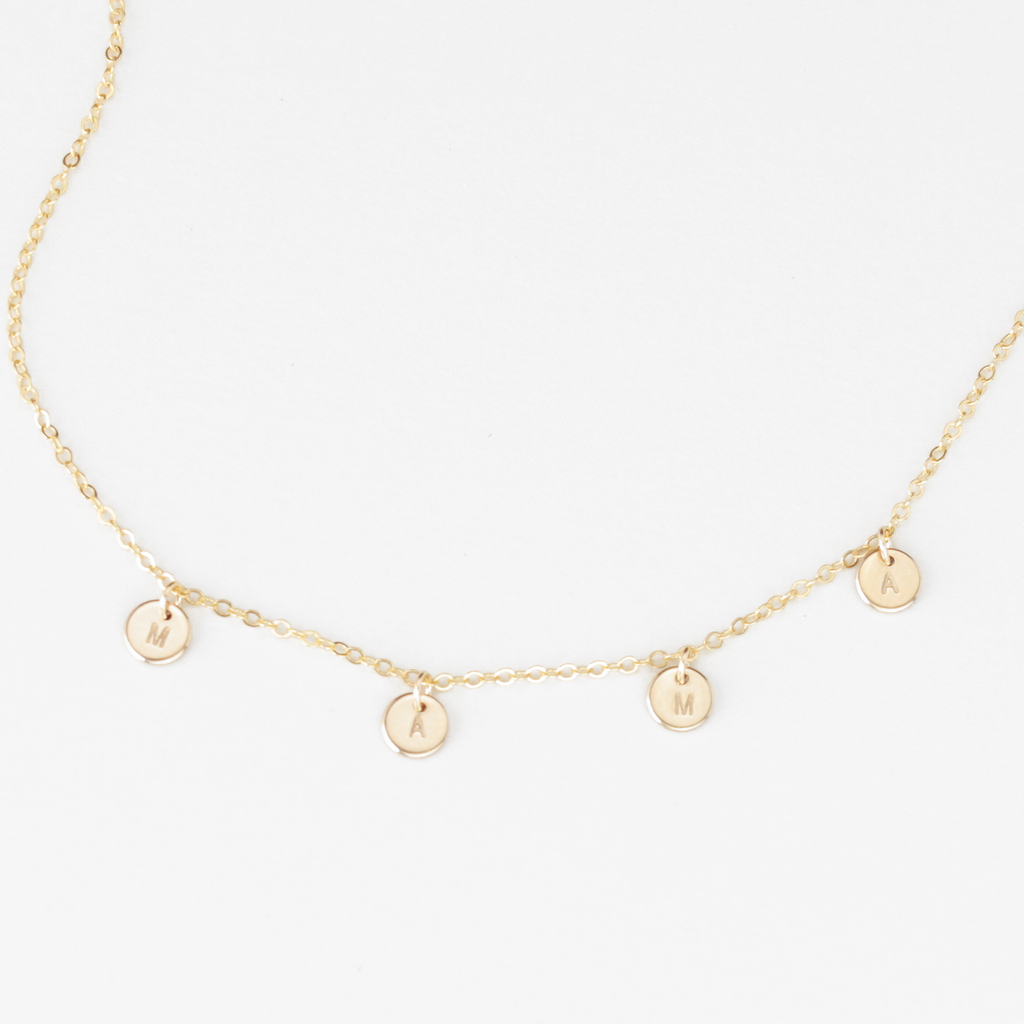 Elisa Disc Necklace