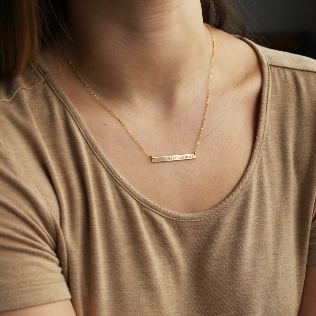 Quote Necklace